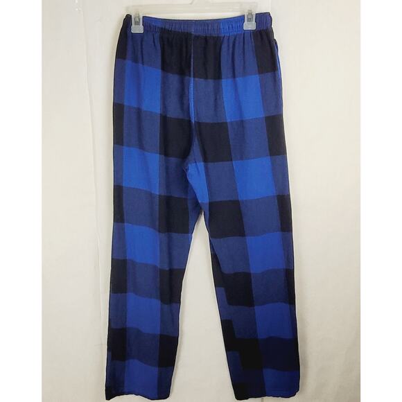 Polo Ralph Lauren blue plaid tie waist pajama pants Size small heritage classic - Picture 2 of 7